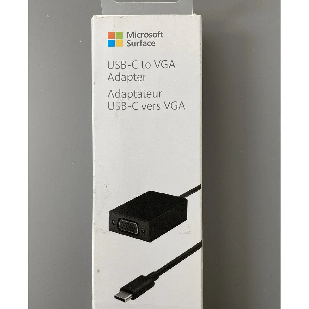 Microsoft‎ Surface - USB-C to VGA Adapter - HFR00001- Black